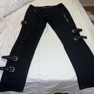 Black Gothic Style Pants